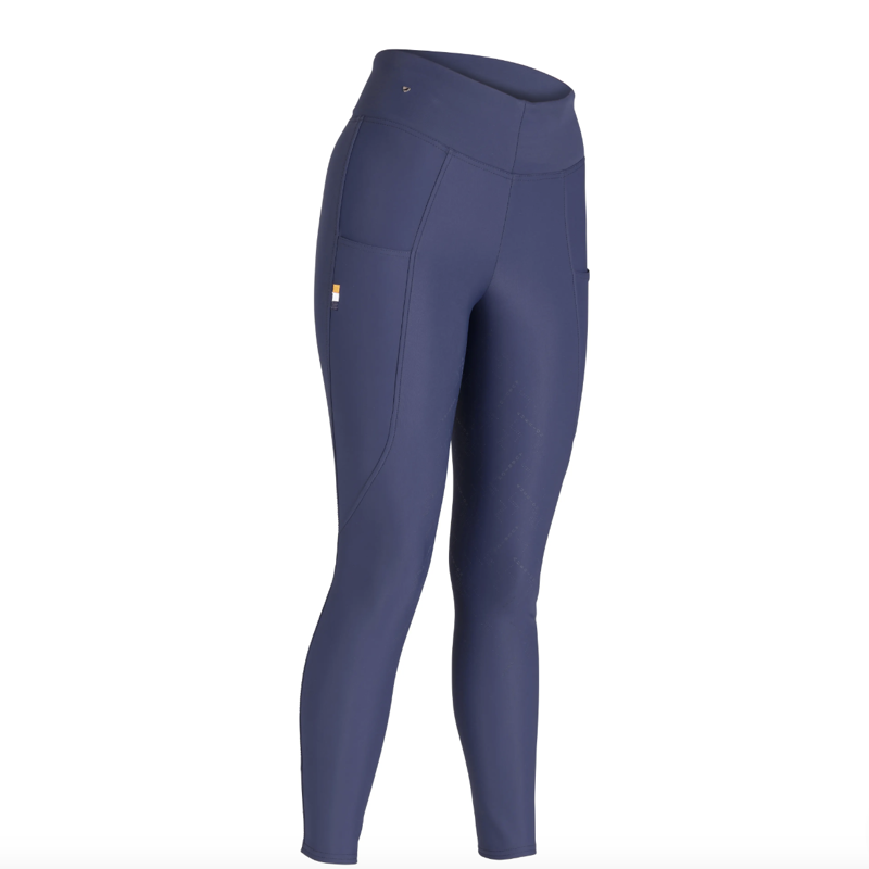 Aubrion Optima Sports Riding Tights Navy-2