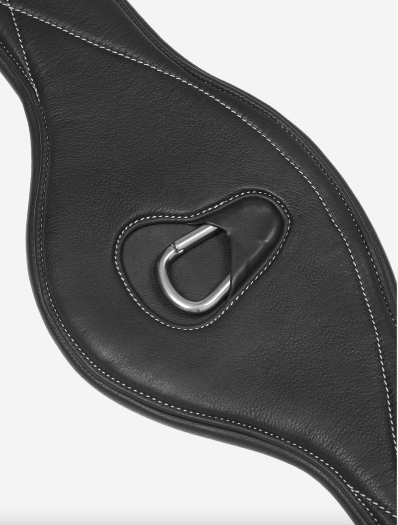 LeMieux Arika Contoured Long Girth Black-1