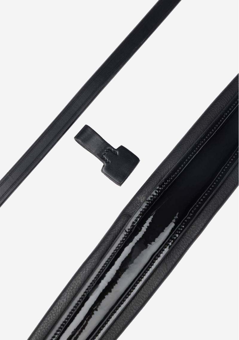 LeMieux Kudos Patent Dressage Bridle Black-4