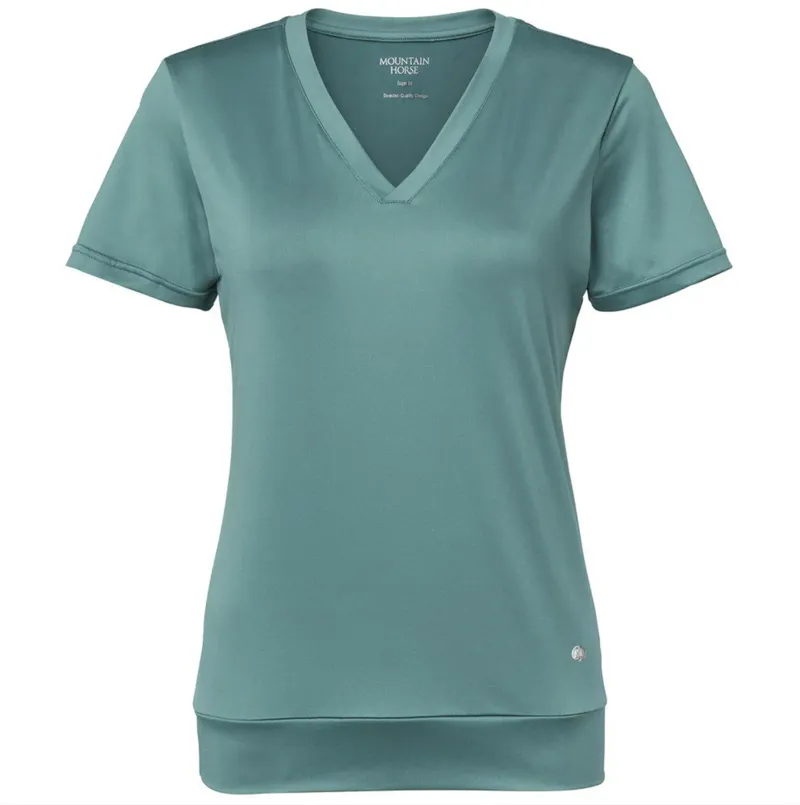 Mountain Horse Active Tee Teal Blue