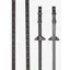 LeMieux Magna Grip Rubber Reins Brown/Silver