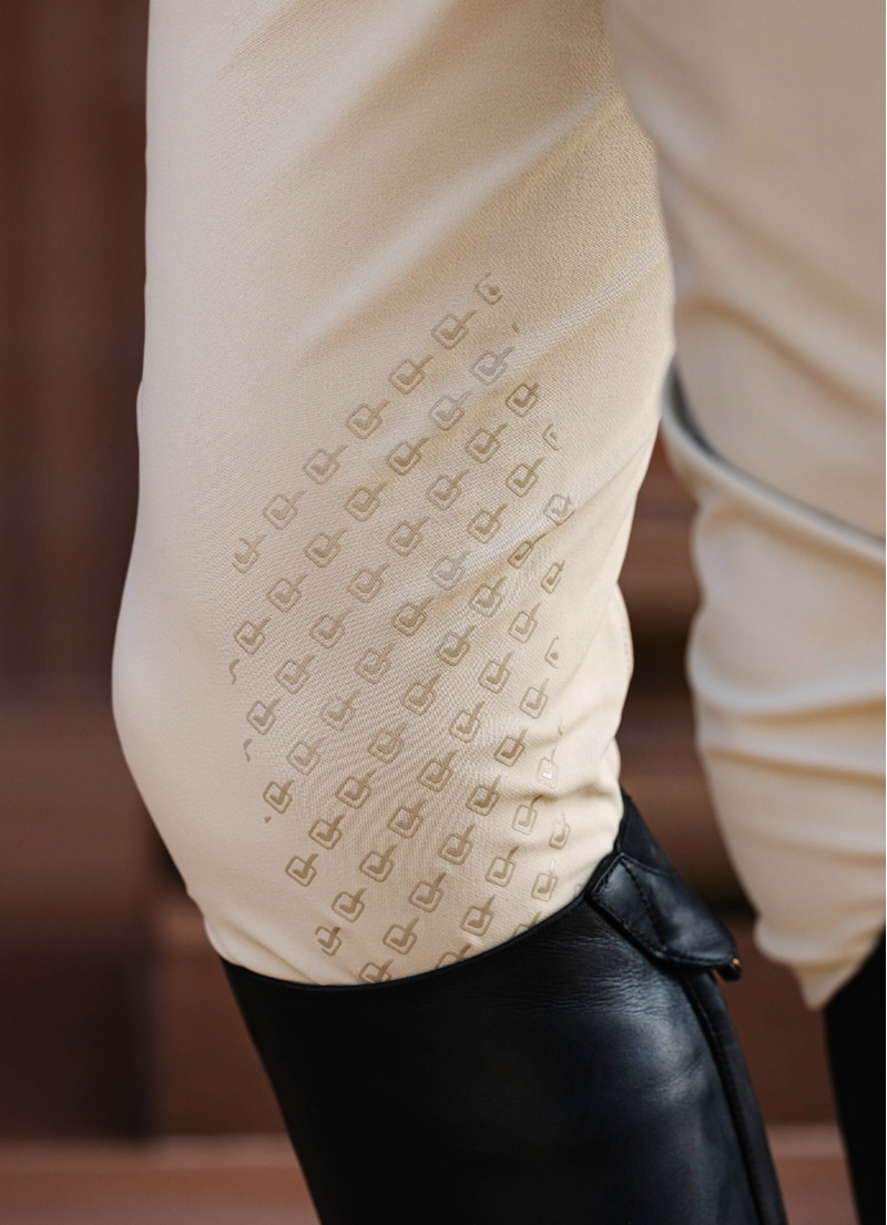 LeMieux Mens Elite Classic Pleated Breech Beige-3