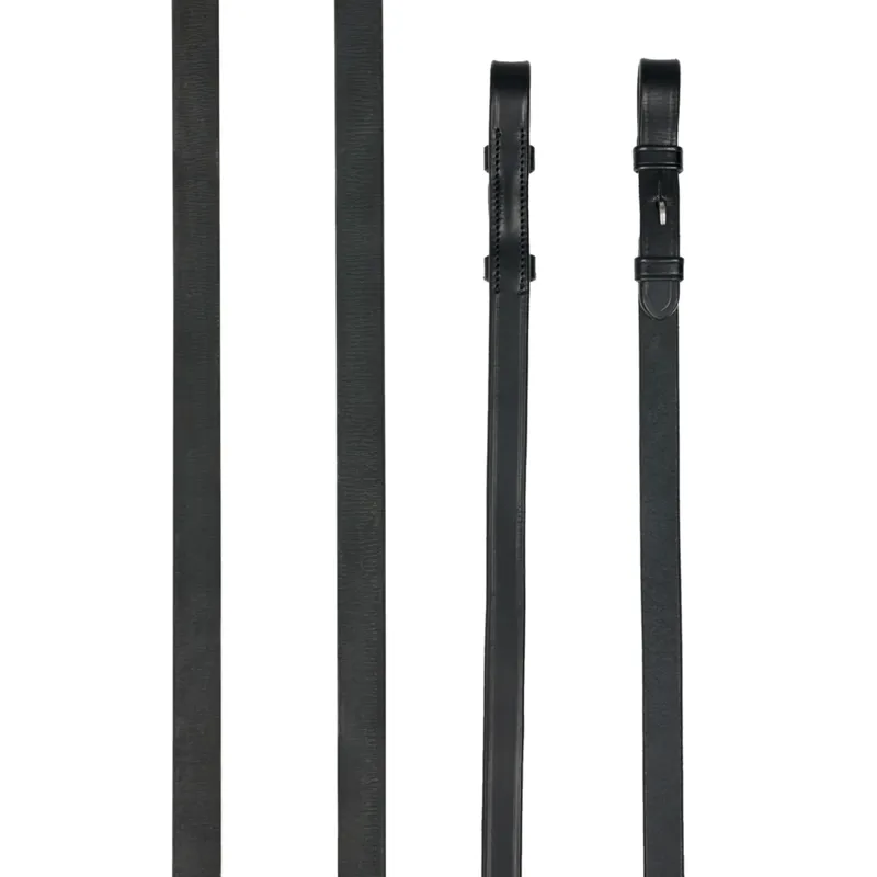 LeMieux Kris Extreme Rubber Reins Black