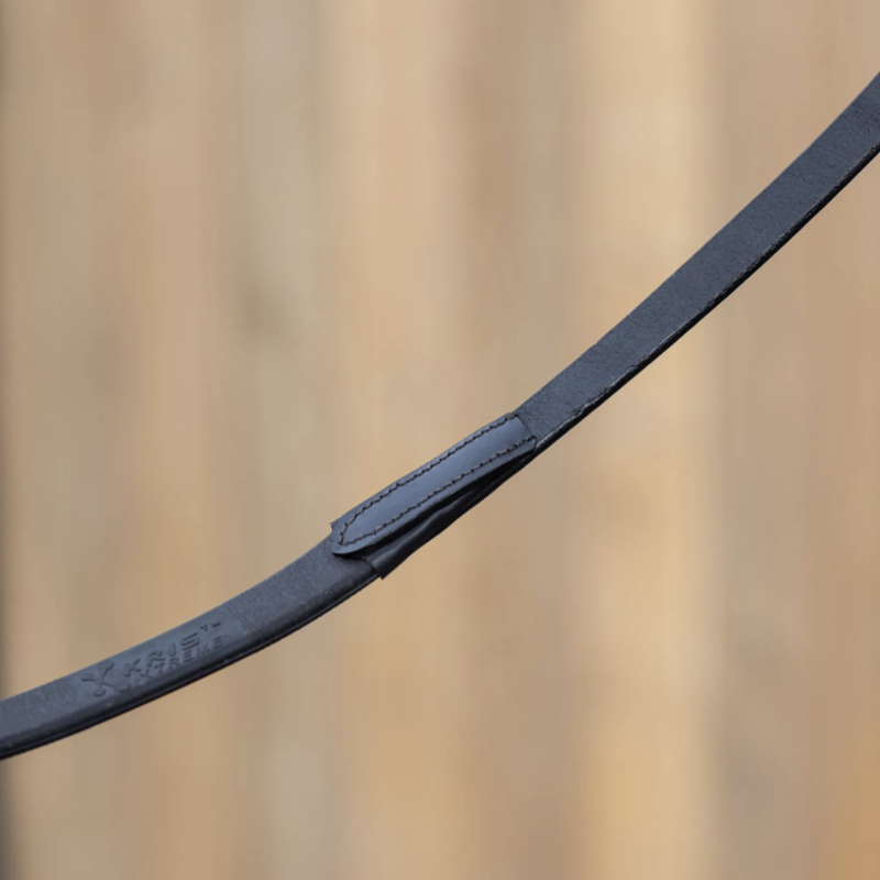 LeMieux Kris Extreme Rubber Reins Brown-1