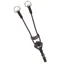LeMieux Elasticated Martingale Attachment Brown/Silver