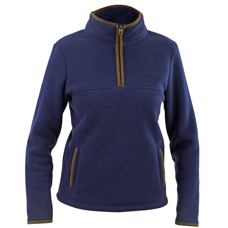 Aubrion Core Half Zip Fleece Navy