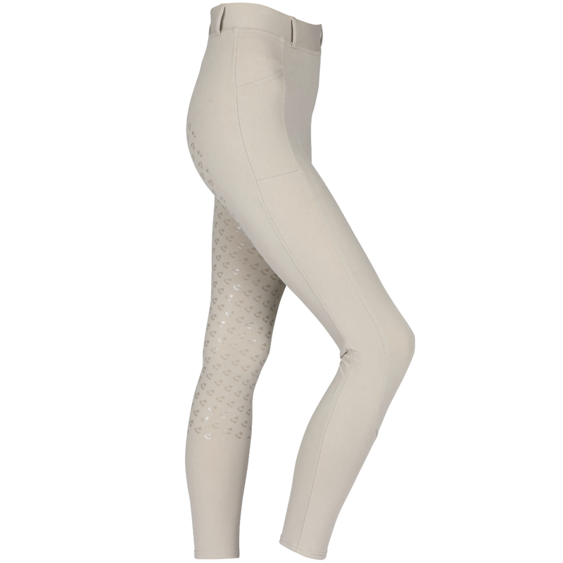 Aubrion Albany Riding Tights - Young Rider Beige-1