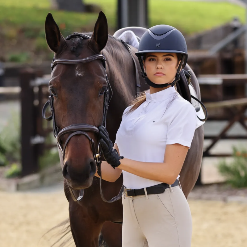 Aubrion Short Sleeve Stock Shirt White-2
