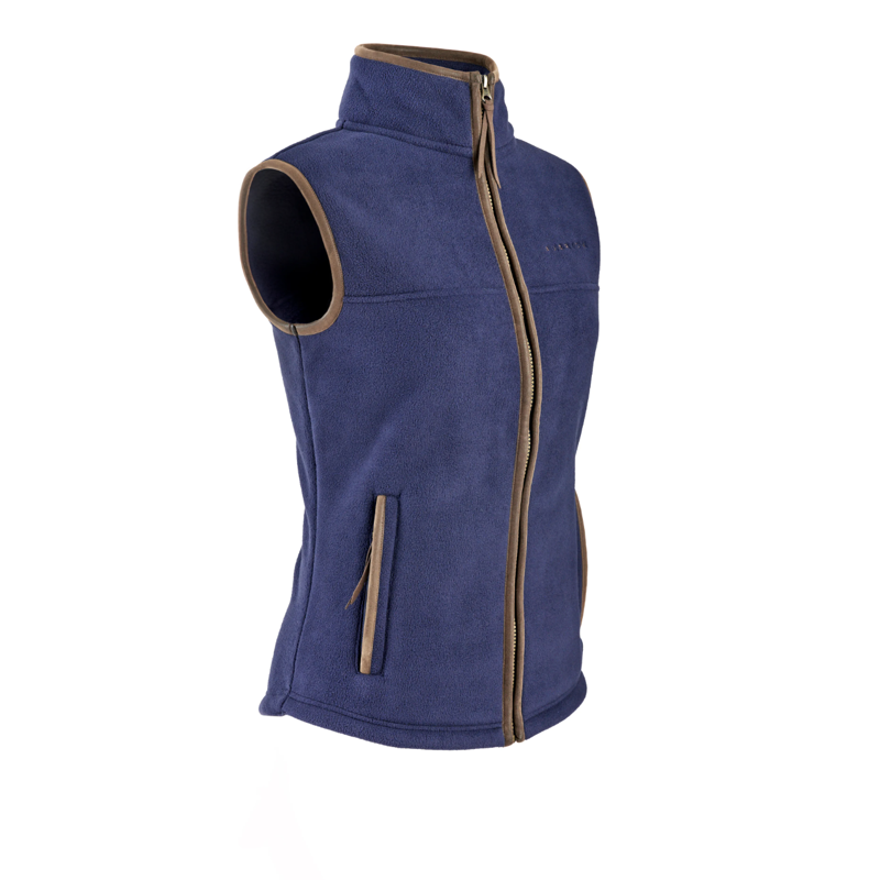 Aubrion Core Fleece Gilet Navy-1