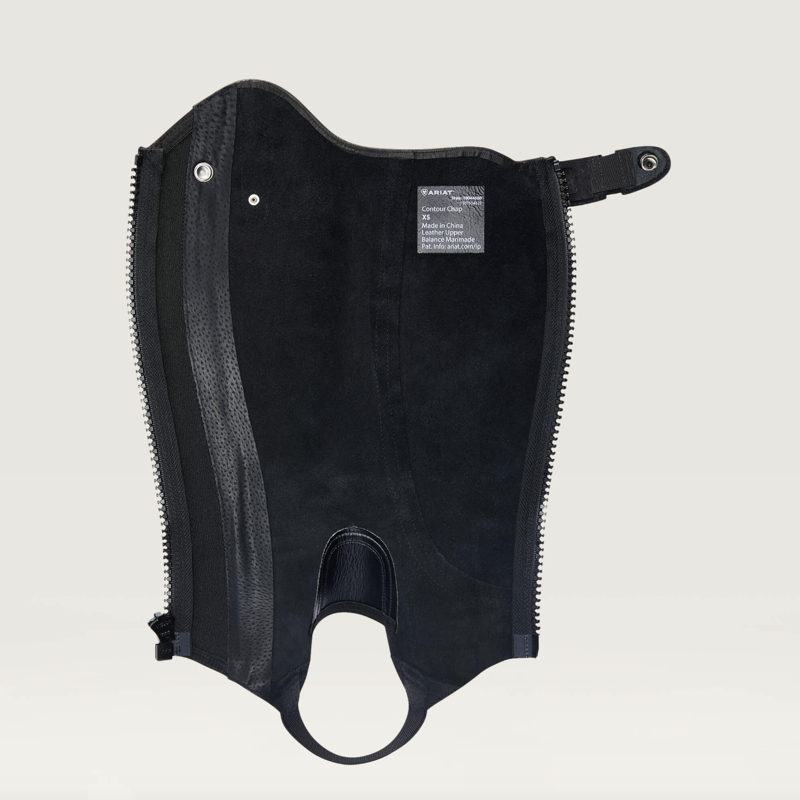 Ariat Adults Unisex Heritage Contour Half Chap Black-1