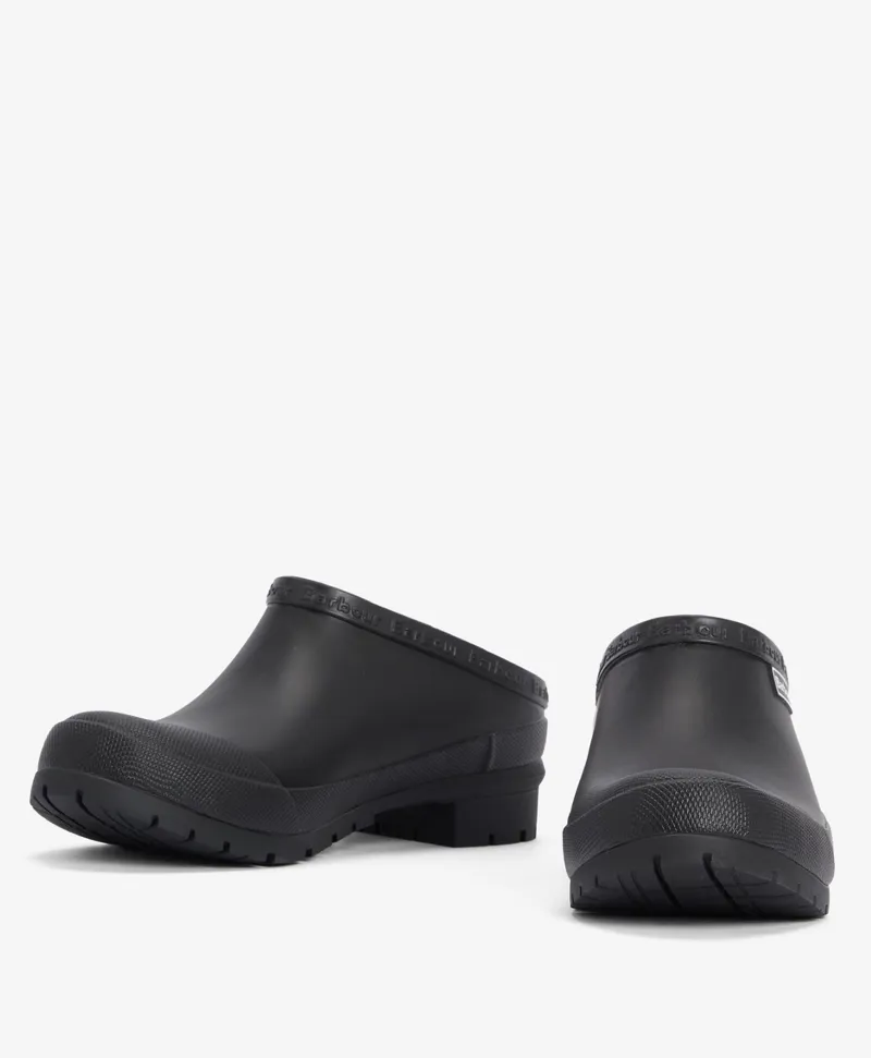 Barbour Ladies Quinn Clogs Black