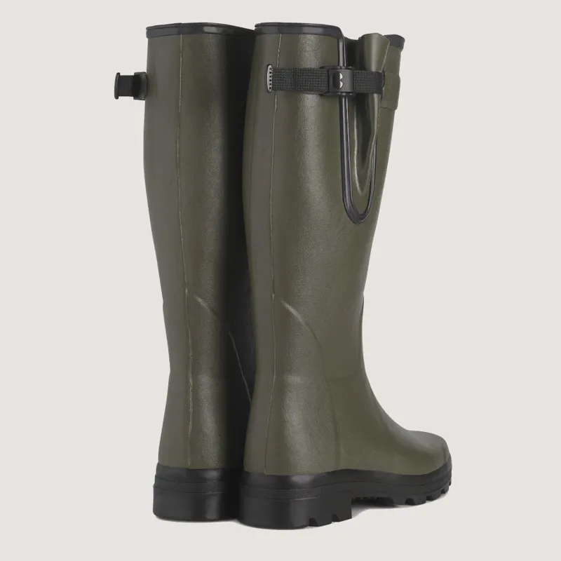 Le Chameau Womens Vierzon Jersey Lined Boot Vert Chameau-1