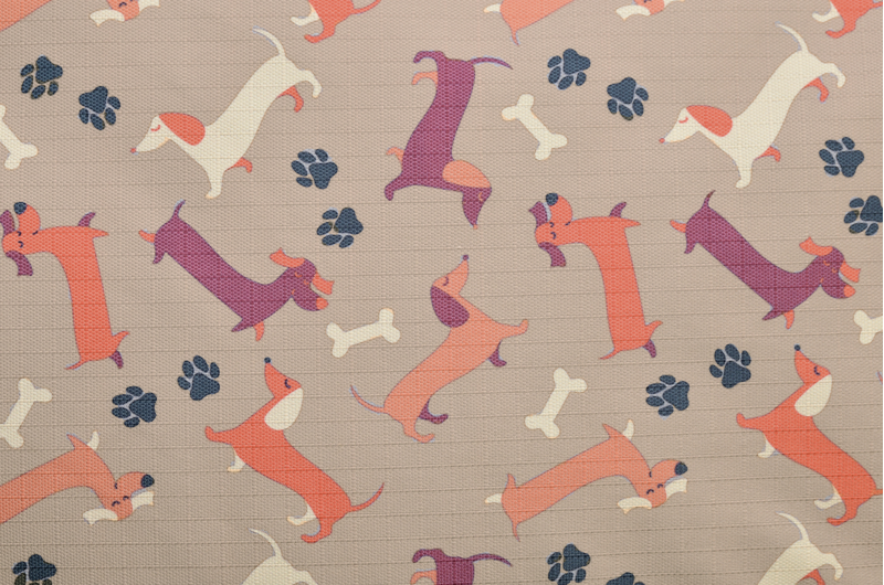 Weatherbeeta ComfiTec Essential Combo Neck Medium Dachshund Print-1