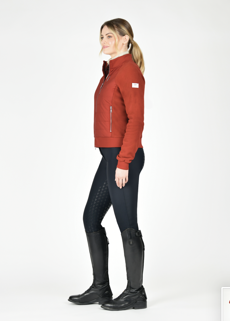 Weatherbeeta Halifax Hybrid Jacket Red Ochre-2