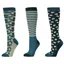 Dublin 3 Pack Socks Green Autumn