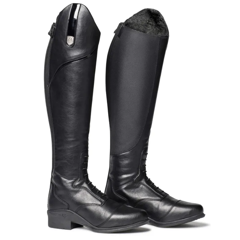  Mountain Horse Veganza Winter Ladies Tall Riding Boots Black 37 Regular Wide