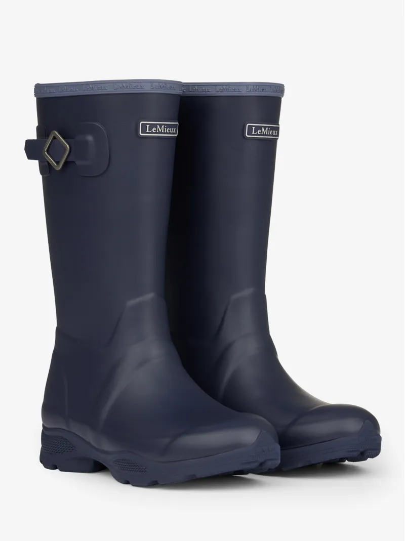 LeMieux Young Rider Ultra Stride Wellies Navy