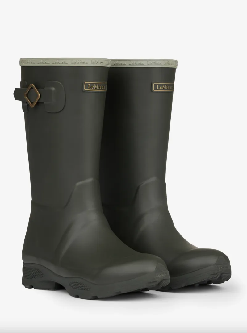 LeMieux Young Rider Ultra Stride Wellies Oak
