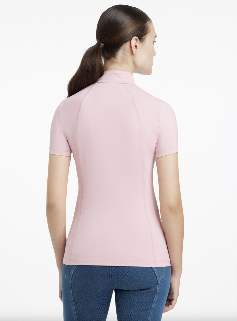 LeMieux Classique Short Sleeve Base Layer Blossom-1