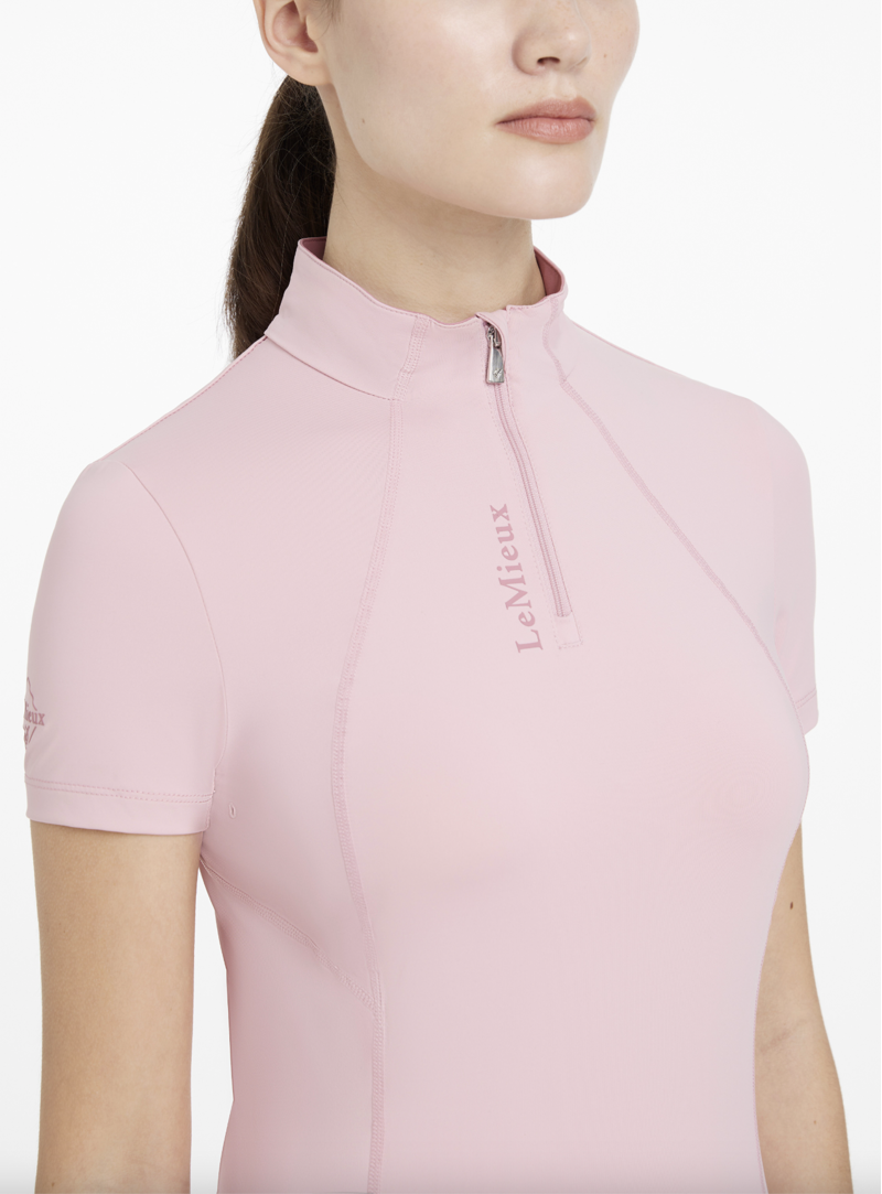 LeMieux Classique Short Sleeve Base Layer Blossom-2