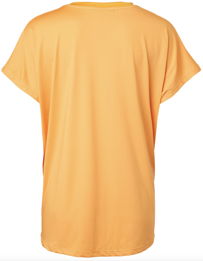 Mountain Horse Womens Active Loose Tee Spicy Orange-1