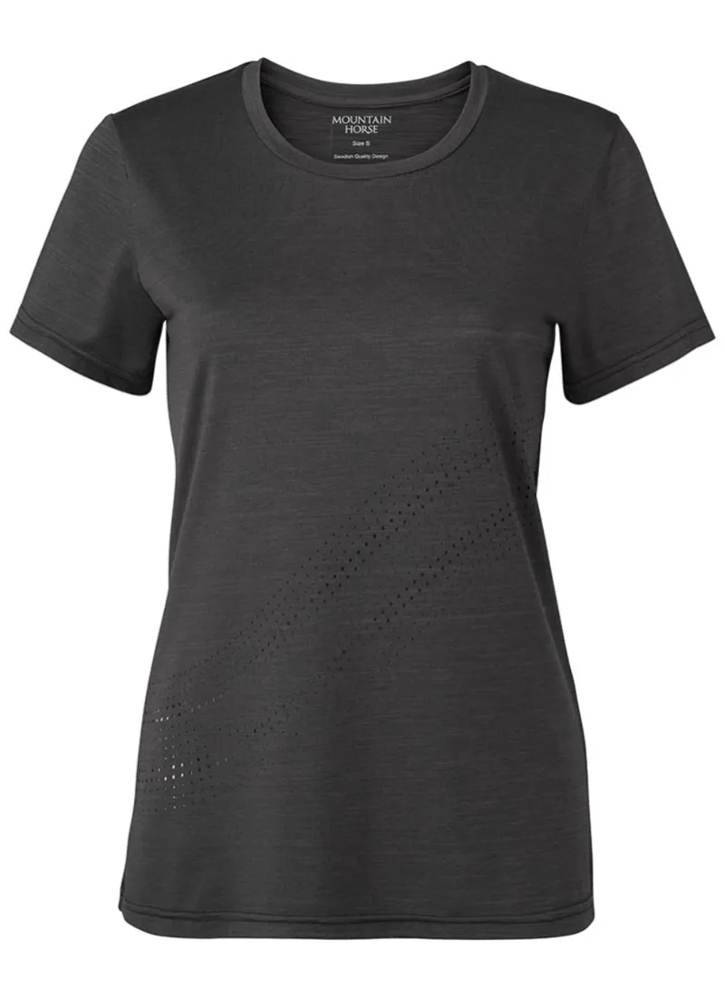 Mountain Horse Ladies Tara T-Shirt Graphite Grey