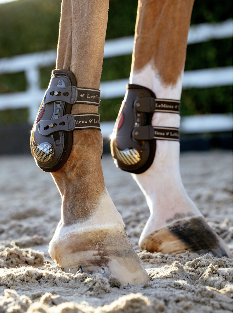 LeMieux Exo-Flex Ankle Boot Brown/Gold-5