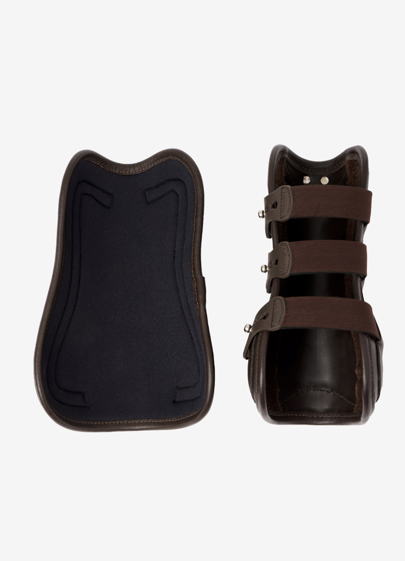 LeMieux Capella 3 Strap Tendon Boot Brown-5