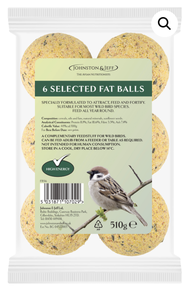 Johnston and Jeff Fat Balls 6 Pack