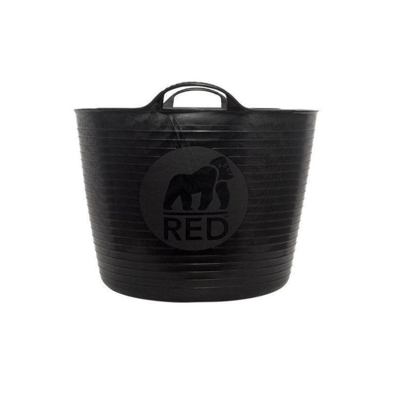 Red Gorilla Medium Tub Black 26L