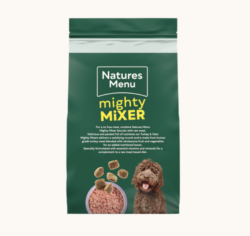 Natures Menu Mighty Mixer with Turkey and Oats 2kg-1