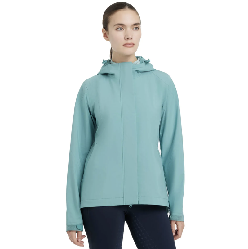 LeMieux Womens Isla Short Waterproof Jacket Lagoon
