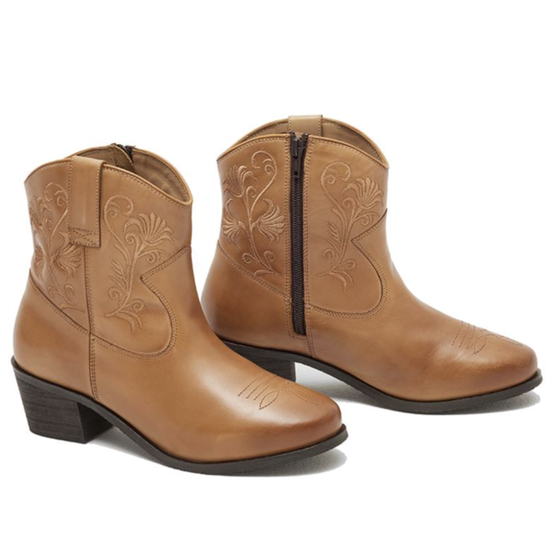 Mountain Womens Horse Loretta Western Boot Brown