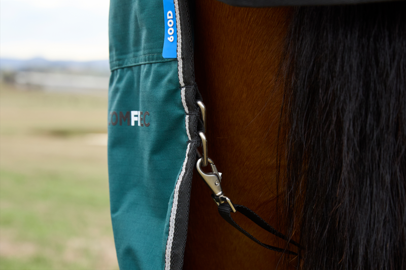 Weatherbeeta Comfitec Classic Turnout Combo 50G Forest Green/Black-3