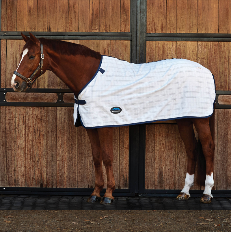 Weatherbeeta Comfitec Cotton Sheet Liner White/Navy