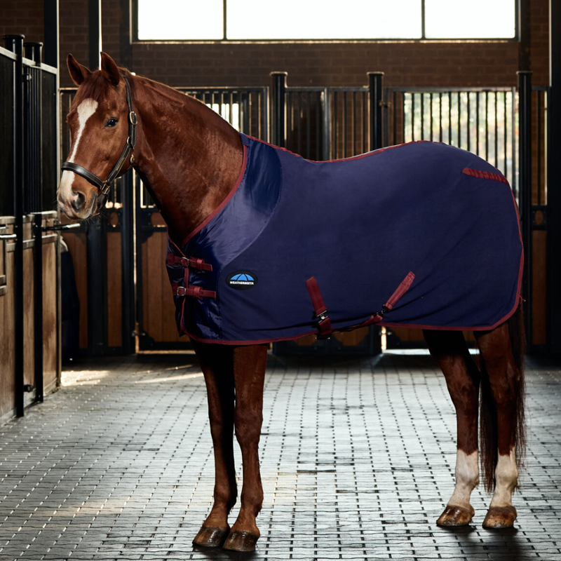 Weatherbeeta Anti-Static Fleece Cooler Standard Neck Navy