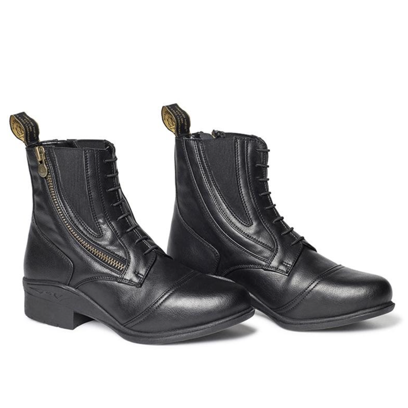 Mountain Horse Veganza Winter Side Zip Paddock Boots Black