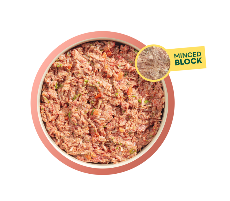Natures Menu Frozen Mince Beef Dinner 300G-2