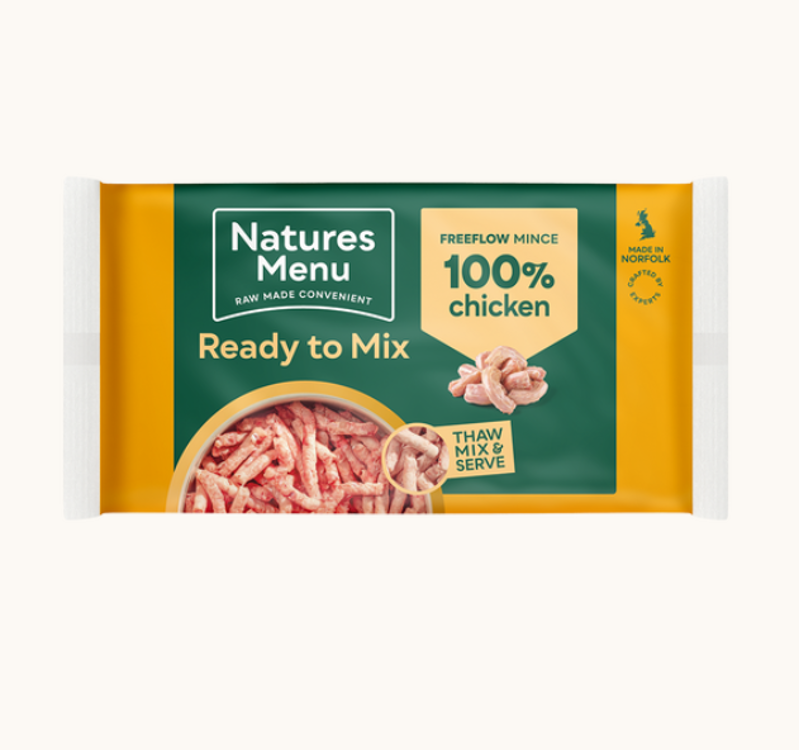 Natures Menu Ready To Mix Free Flow Chicken 2KG