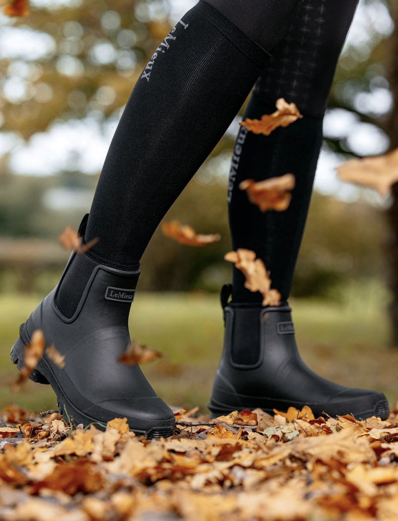 LeMieux Womens Bramshaw Chelsea Welly Black-3
