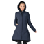 Weatherbeeta Womens All Purpose Waterproof Longline Equestrian Jacket Navy
