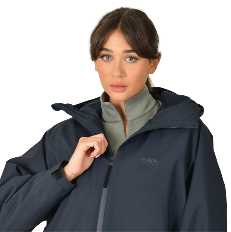 Weatherbeeta Womens All Weather Field Jacket Navy-2