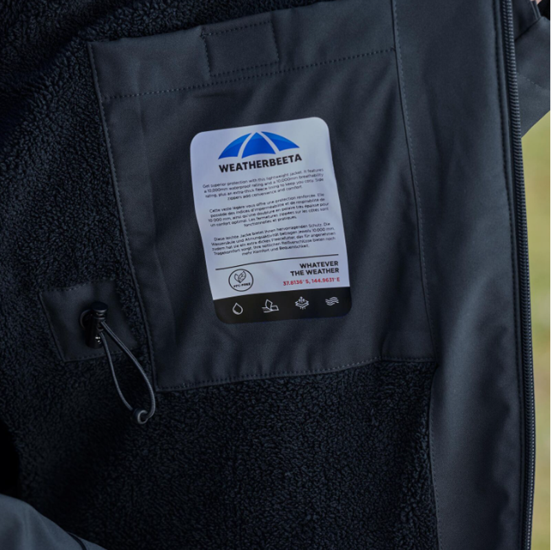 Weatherbeeta Womens All Weather Field Jacket Navy-4