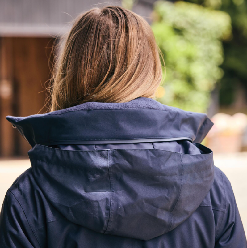 Dublin Ladies Everyday Waterproof Jacket Navy-3