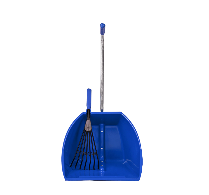 Big Tidee With Black Plastic Rake Blue Grip