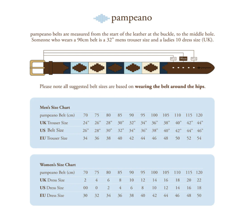 Pampeano Royal Air Force Polo Belt Pampeano Logo-2