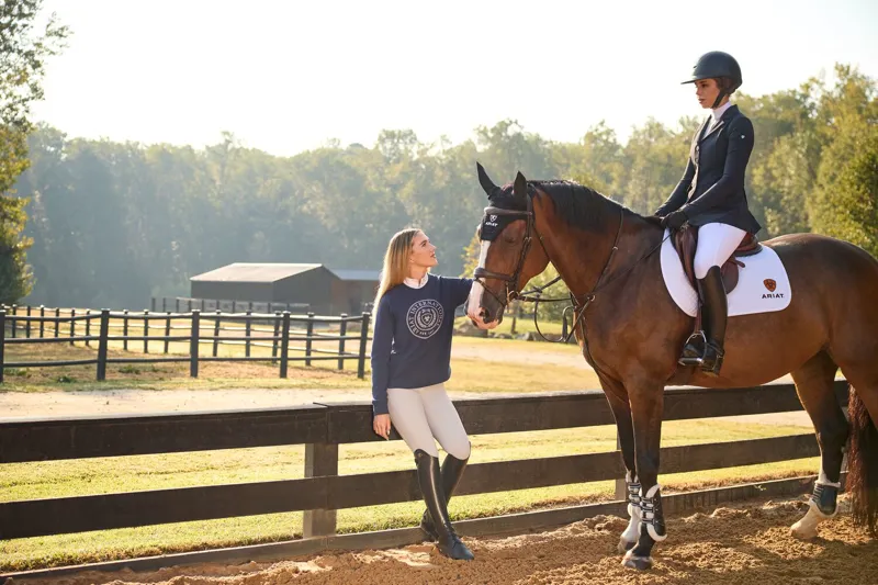 Ariat Martine Sweatshirt in NavyT-5