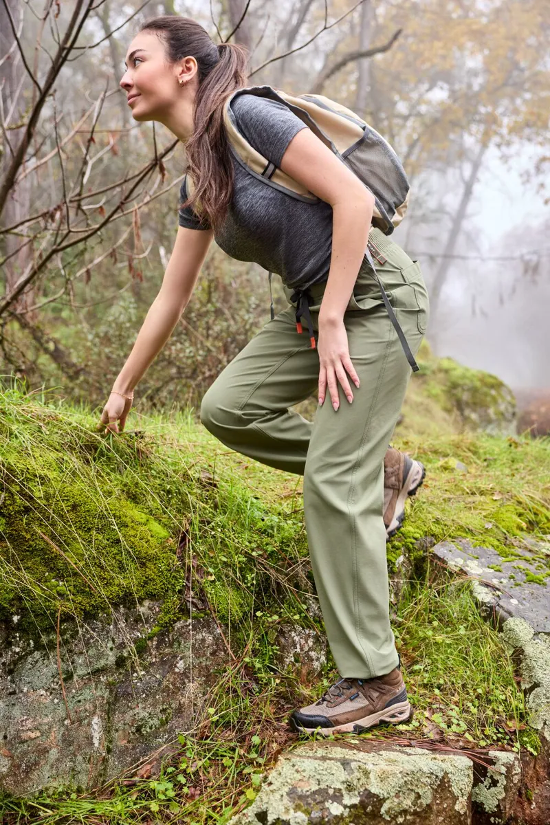Ariat Womens Traverse Hiking Trousers in Deep Lichen Green-5