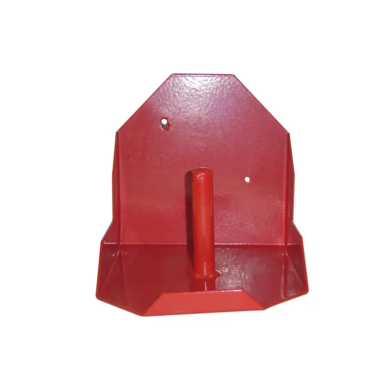 Stubbs Round Salt Lick Holder Red