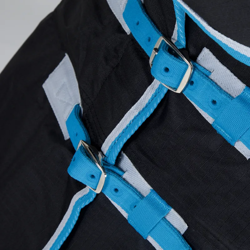 Bridleway Ontario 220g Combo Turnout Rug Black-2
